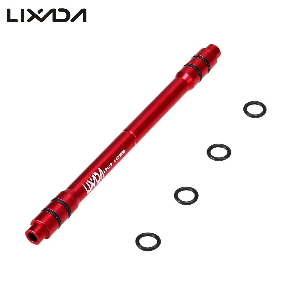

Lixada MTB Bike Thru Axle Hub Quick Release 12mm to 9mm QR Adapter 100/135/142/148mm Bicycle Front Wheel Hub Adapter