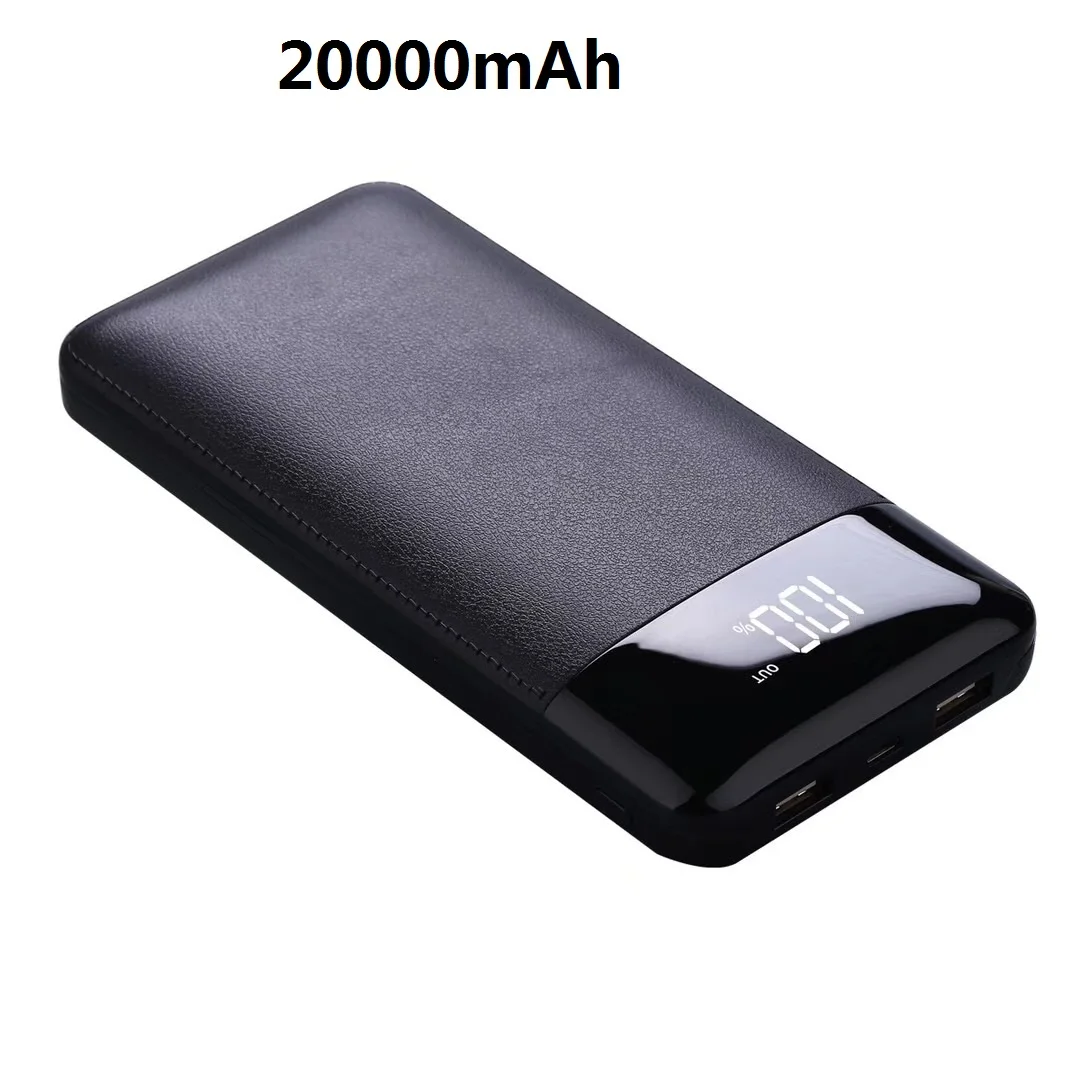 20000 mAh банк питания для iPhone Xiaomi Mi 9 20000 mAh портативное зарядное устройство Банк питания быстрая Внешняя батарея телефон Банк питания