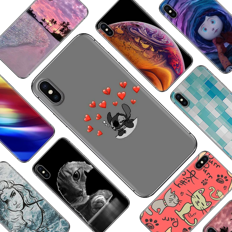 Phone Case For Iphone 6 6P 7 8 7P 8P X XR XS Max Ins Series Cool Stylish Design TPU Silicone Back Cover |