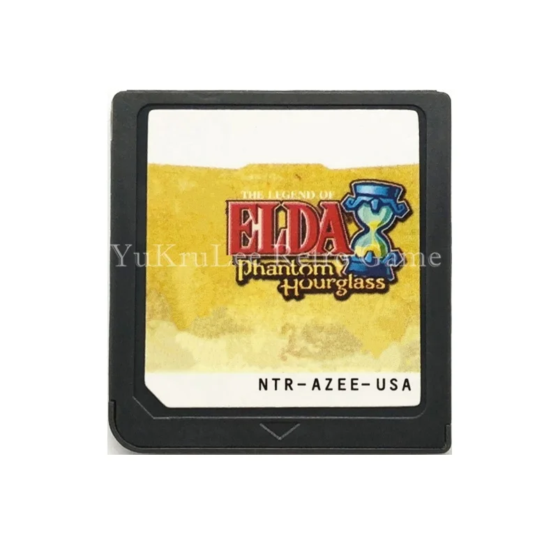 

The Legend of Zeld Phantom Hourglass Video Game Cartridge Card English Language US Version