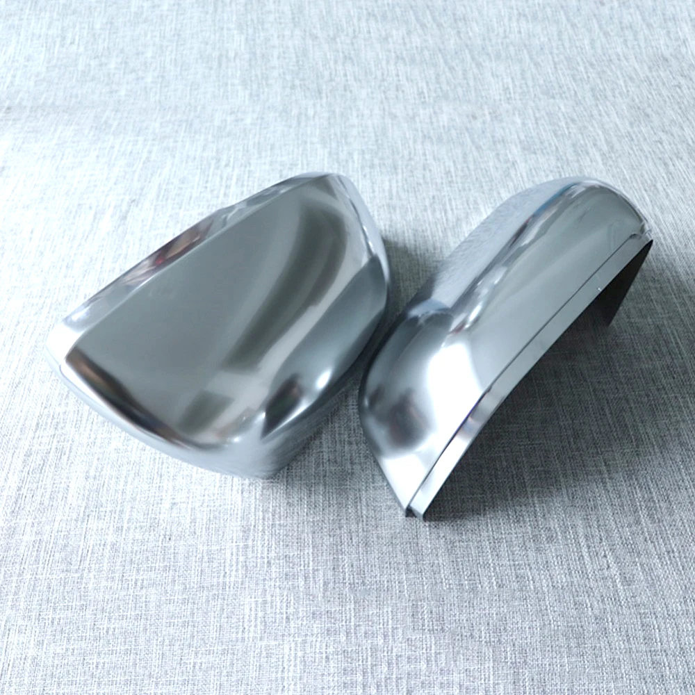 1 пара автомобильных зеркальных крышек заднего вида Защитная крышка отделка серебро хром автомобильный Стайлинг для VW Atlas/Teramont