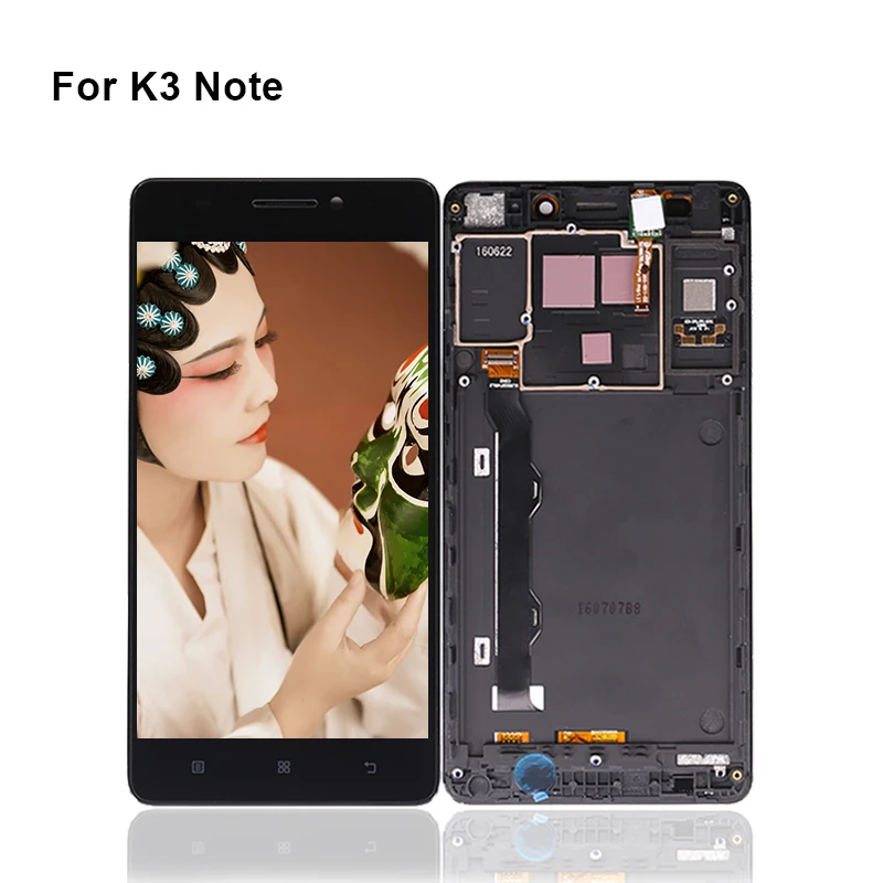 

LCD For Lenovo K3 Note K50 LCD Screen Display with Frame Digitizer Touch Screen Assembly For Lenovo K50 K3 Note LCD Display