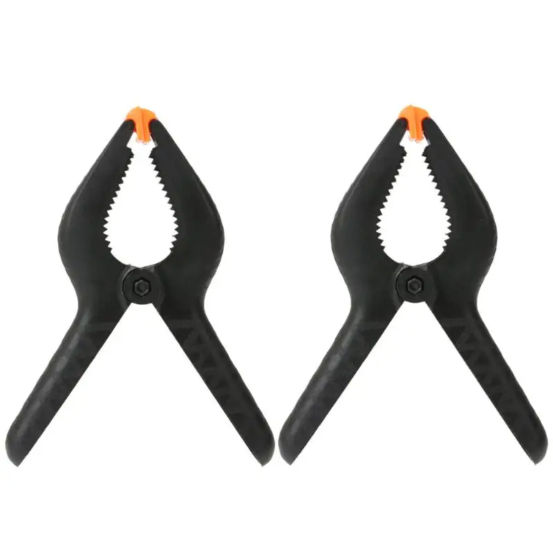 

2Pcs 9 Inch Plastic Nylon Spring Clamps Clip Set for Photography plate