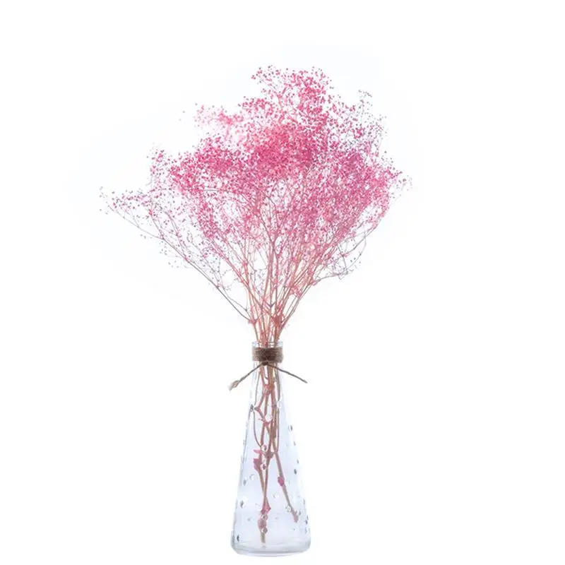 

1 Bunch Gypsophila Romantic Art Natural Home Furnishings Dried Flowers Decorative Babysbreath Preserved Flower Photography Prop