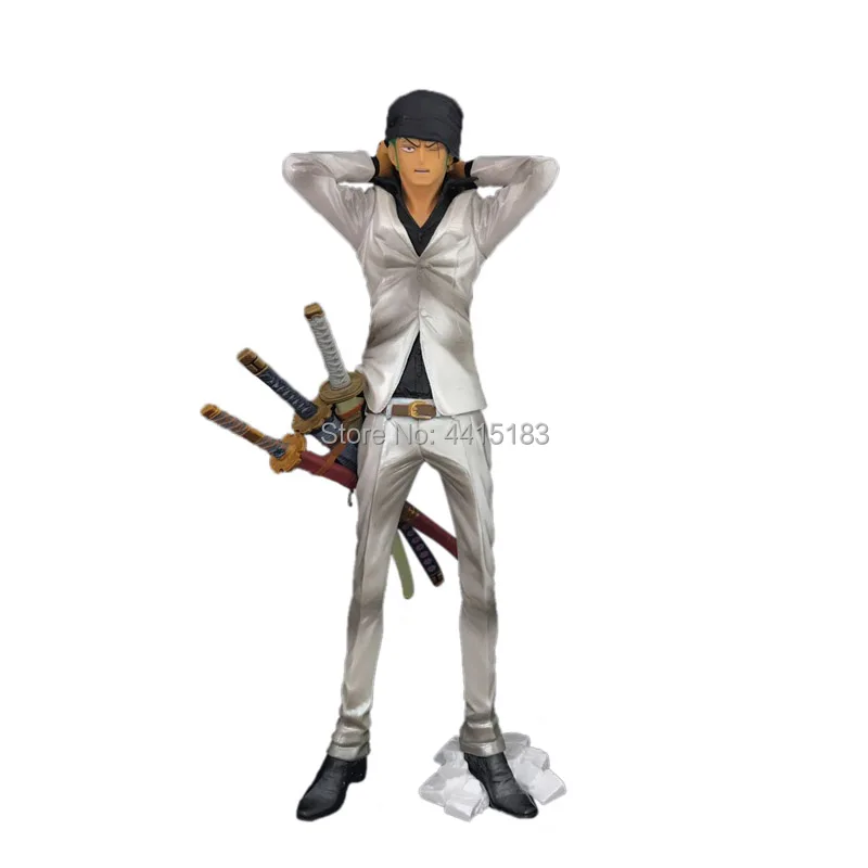 3 Styles Anime One Piece Roronoa Zoro PVC Action Figure Doll Collectible Model Baby Toy Christmas Gift For Children