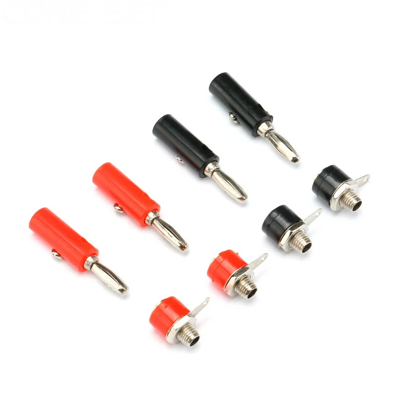 

5set Male And Female 4mm Banana Plug Male And Female To Insert Connector Banana Pin DIY Model Parts