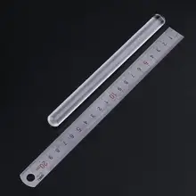 Мини акриловая Скалка помадка ролик муки пищевой стержень кухонные инструменты