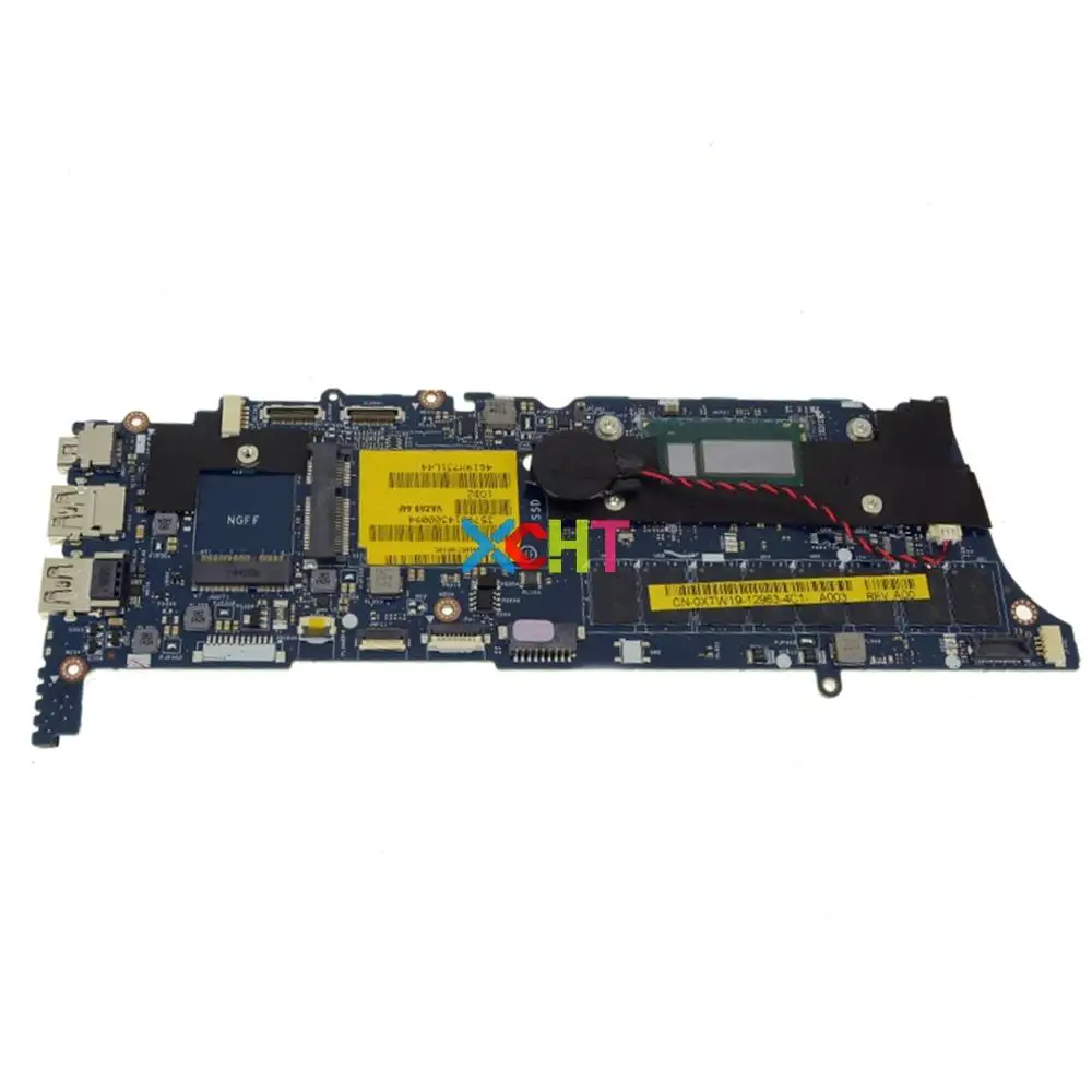 

XTW19 0XTW19 CN-0XTW19 w I7-4500U CPU 8GB RAM VAZA0 LA-9262P for Dell XPS 12 9Q33 Notebook PC Laptop Motherboard Tested
