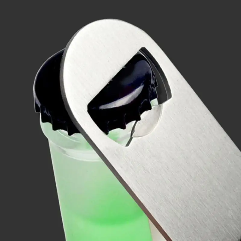 

Beer Bottle Opener Blade Remover Speed Durable Flat Mini Beer can opener stainless steel kichen accessories home gadgets 2018