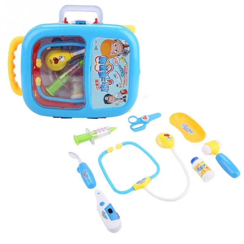 9pcs/set Electronic Medical Kit Toy for Kids Educational Role Play