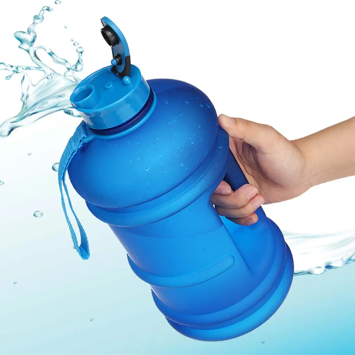 Пластиковые бутылки для воды широкий рот Большой ёмкость BPA бесплатно обучение питьевой галлонов бутылка для воды agua