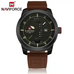 Новинка NAVIFORCE Мужские кварцевые военные часы мужские повседневные спортивные часы Дата Неделя дисплей водонепроницаемые наручные часы