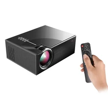 Портативный ЖК-проектор Full HD светодиодный проектор может синхронизировать экран смартфона 1080P поддерживает Срок службы лампы 50000 часов