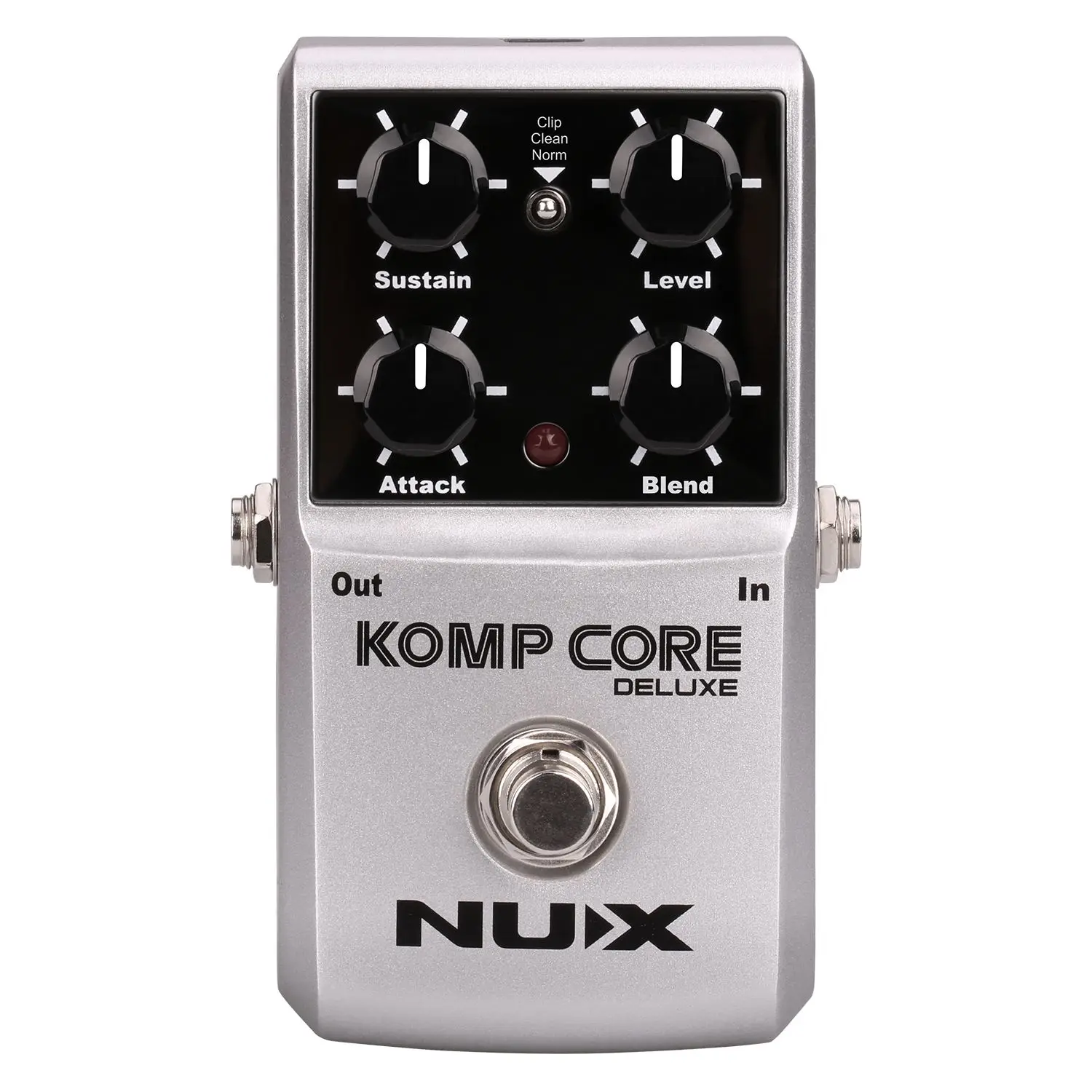 

NUX Komp Core Deluxe Guitar Effects Pedal reduce the redundant dynamic ensure balanced Performance True bypass