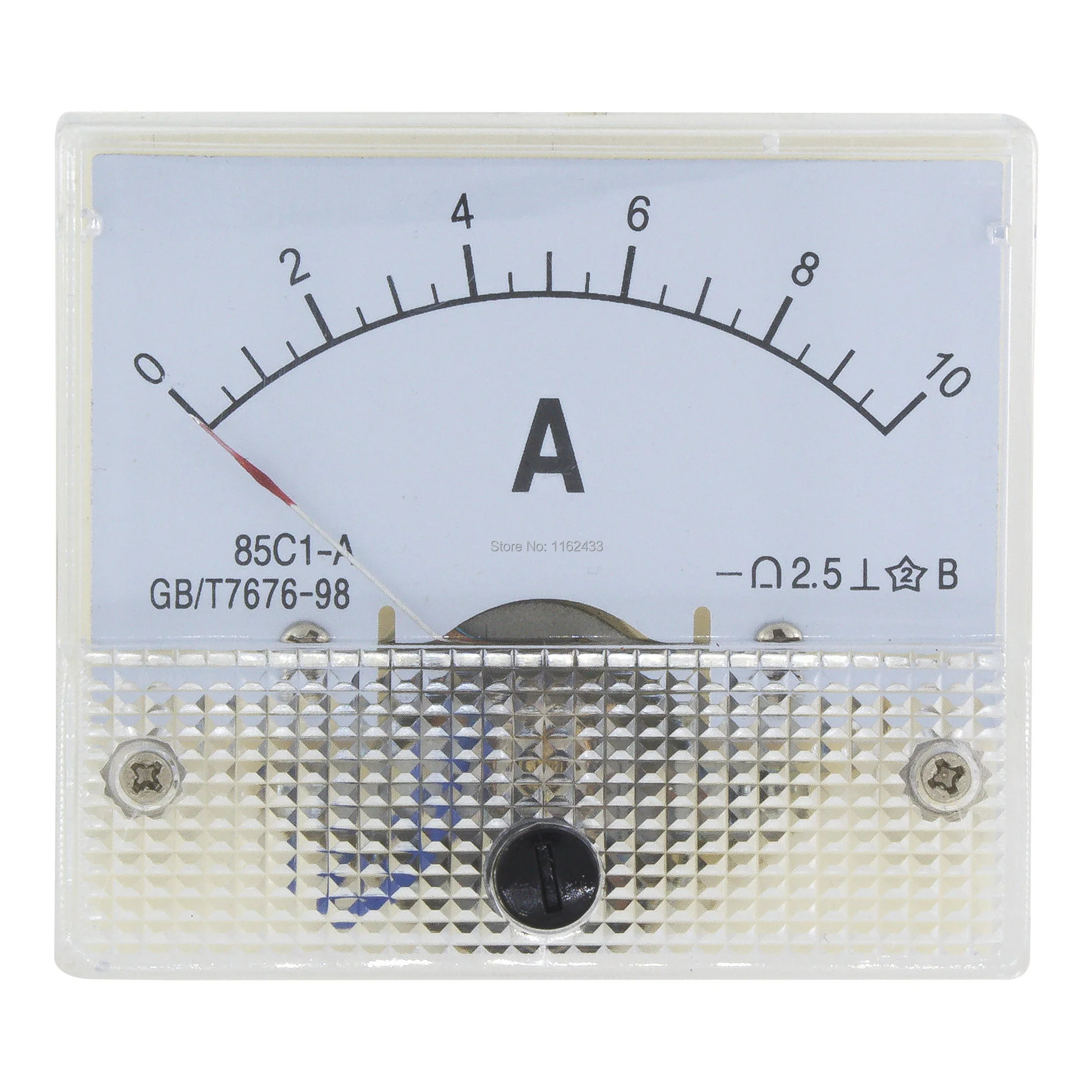 85C1-A 85C1 5 A Analog Panel AMP Courant Meter Ampèremètre Gauge Testeur