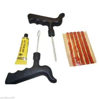 

8 In 1 Motorcycle Wheel Tubeless Tyre Puncture Emergency Repair Kit temporary fix device