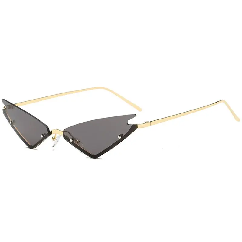 

Women Eyewear Casual Vintage Black Cat Eye Hot Sale Hip Hop Fashion Yellow Female Elegant Stylish Retro Green Sunglasses