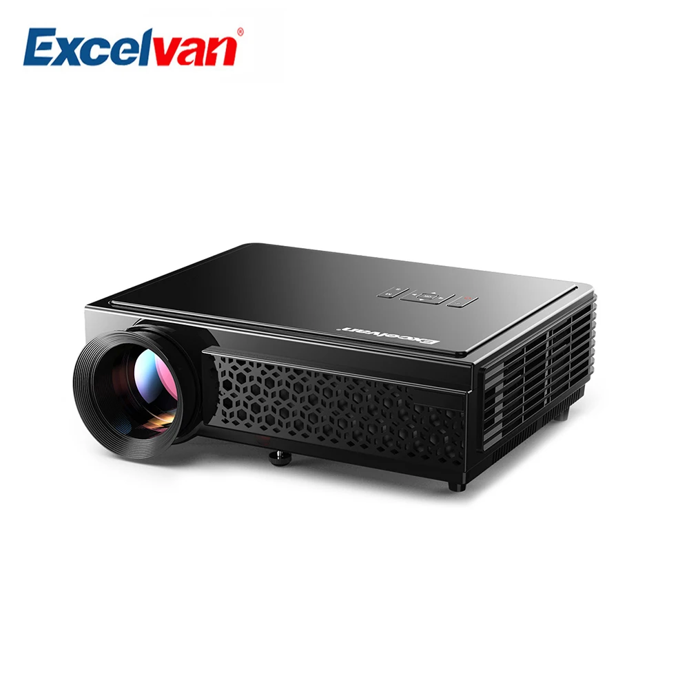 

Excelvan LED96+ 3000lm HD Home Theater Cinema Projektor Video LCD Digital LED WXGA USB 1080P Proyector Beamer EU Local Shipping