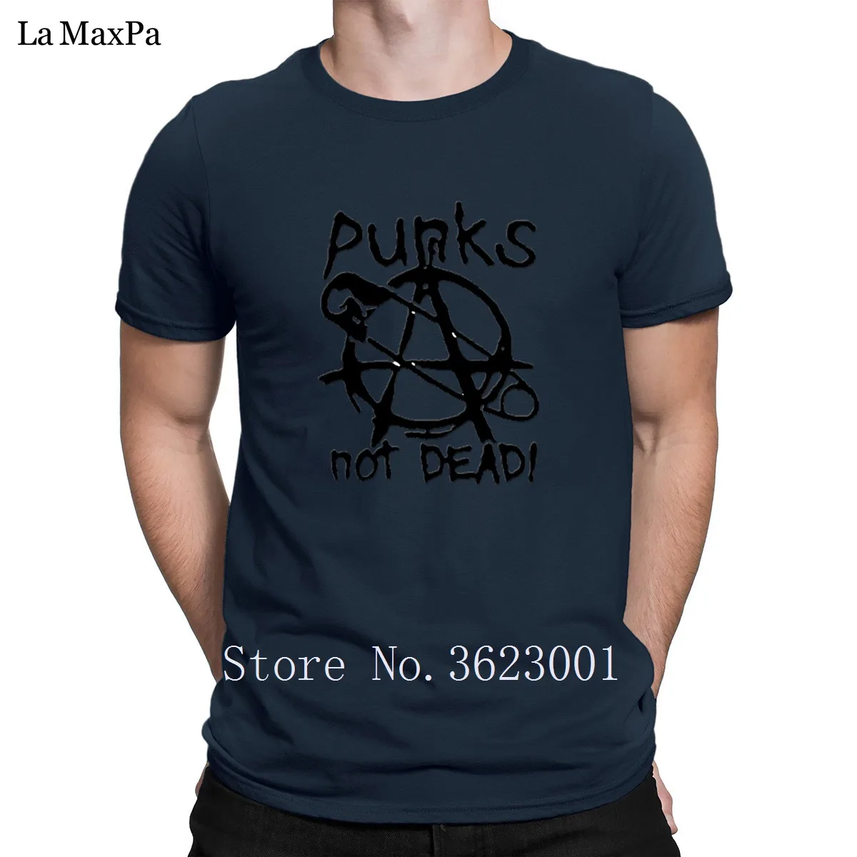 Новое поступление, креативная Мужская футболка с надписью Punks Not Dead, Мужская футболка унисекс, Мужская футболка с надписью, хлопок, высокое качество