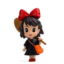 Студии Ghibli Кики Услуги Kiki мини смолы Рисунок Фигурка модель игрушки
