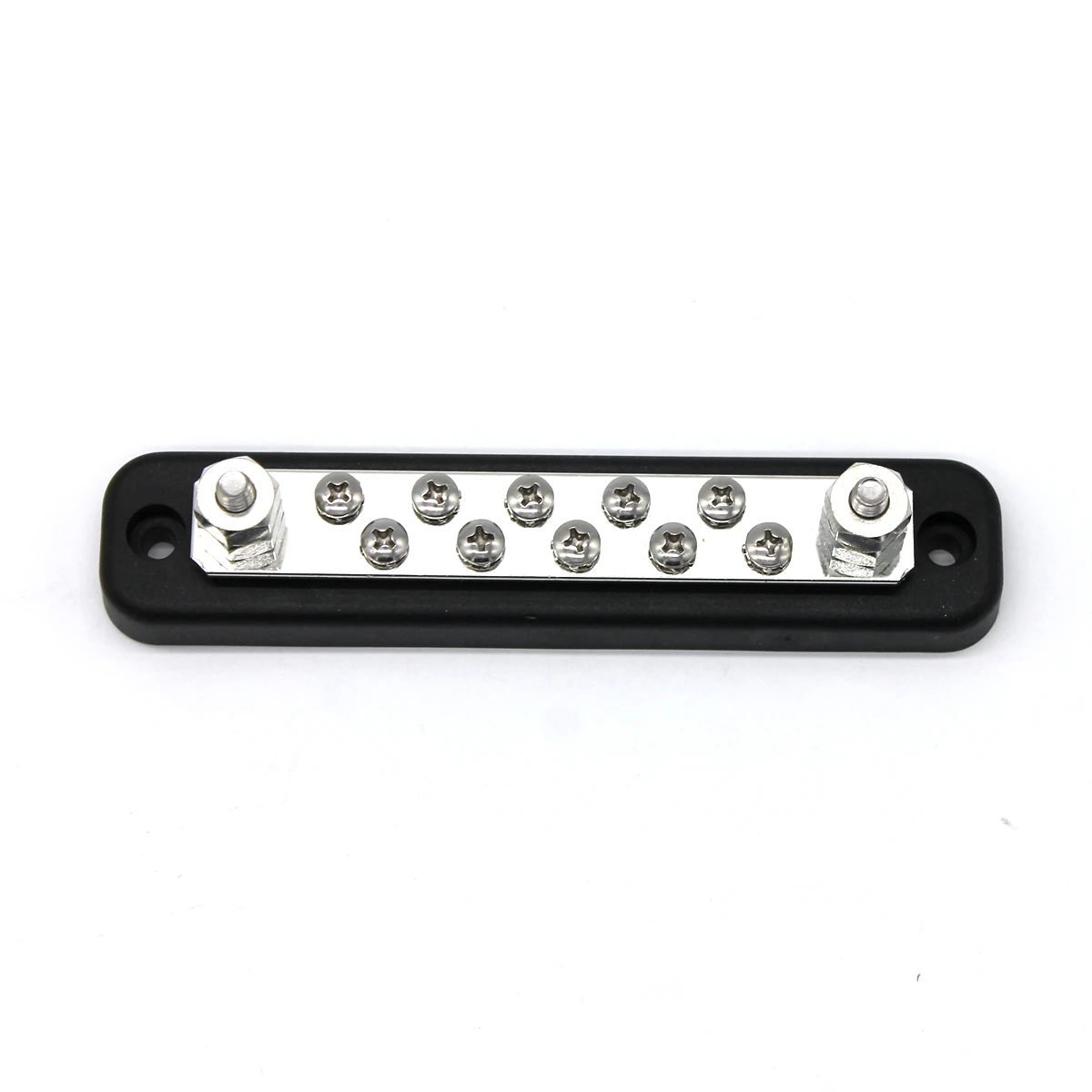 

10 Way Terminal Block Bus Bar Power Distribution Bus Bar Single Distribution Bus Bar Refitted For Car Boat Caravan RV Marine