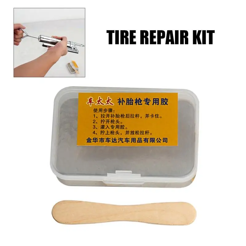 Car Tire Repair Kit Inner Tire Rubber Strip Emergency Vacuum Tire Repair Tool 