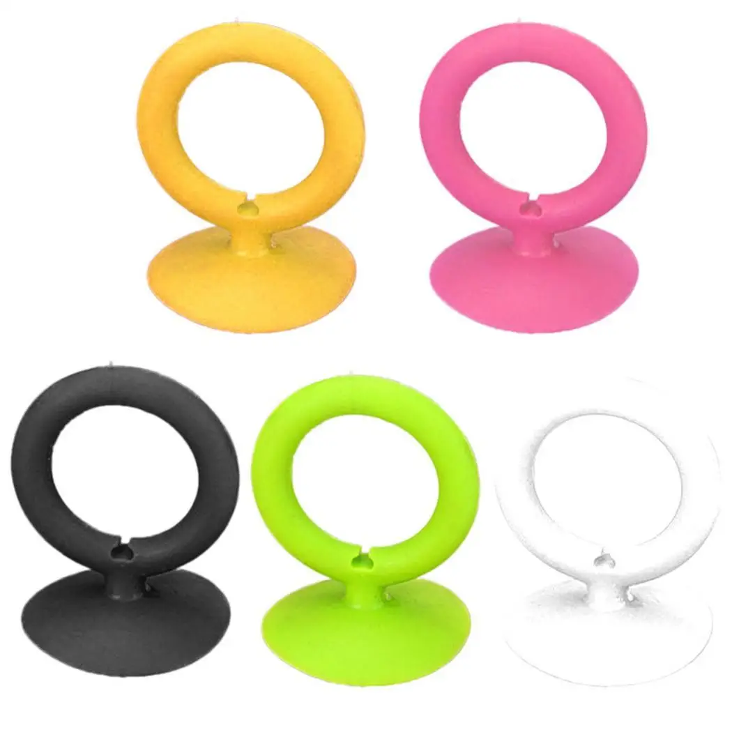 candy color round shaped Silicone Finger Ring Mobile Phone Stand Holder for iPhone Samsung Huawei Xiaomi Smart Phones Universal