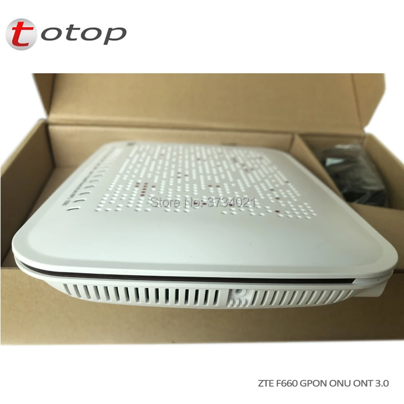 Бесплатная доставка 3 0 Версия zte ZXA10 F660 ONU/ONT с 1GE + 3FE 2 голос горшки WI FI 1USB английская
