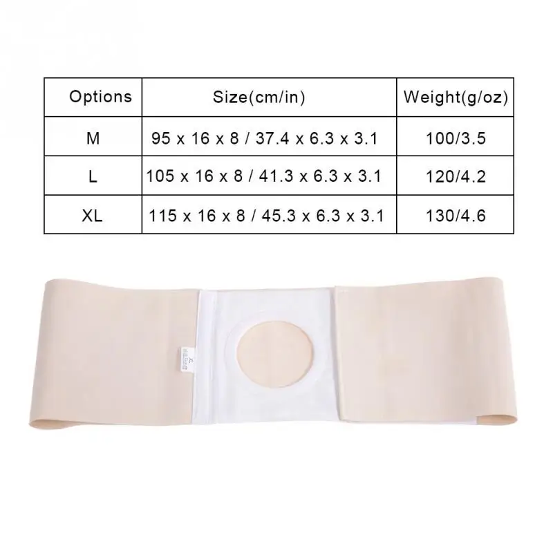Пояс для брюшной полости Ostomy поясная опора фиксирующая сумка и предохраняет от