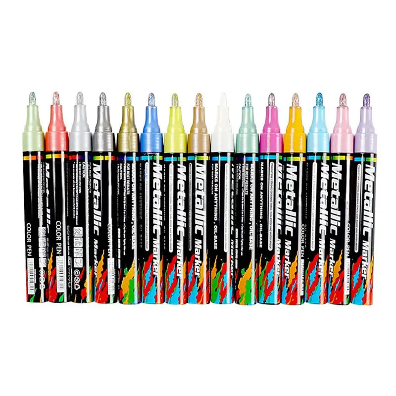 

Metal Colorful Water-based Marker Set DIY Photo Album Pen