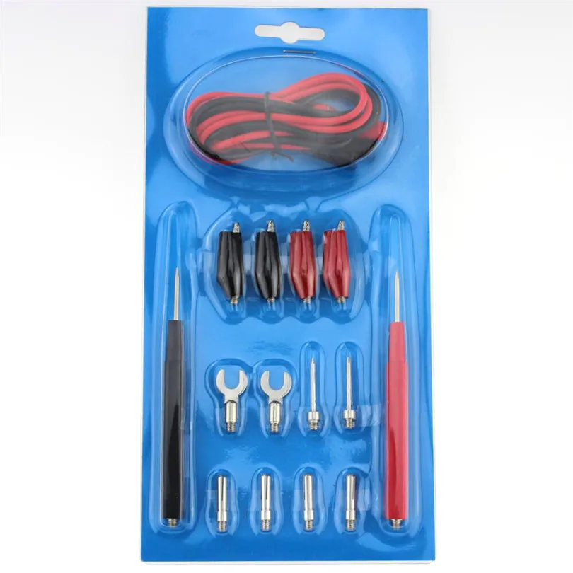 

15 In 1 Multimeter Test Leads Multimeter probes replaceable needles test leads kits probes for digital multimeter feelers