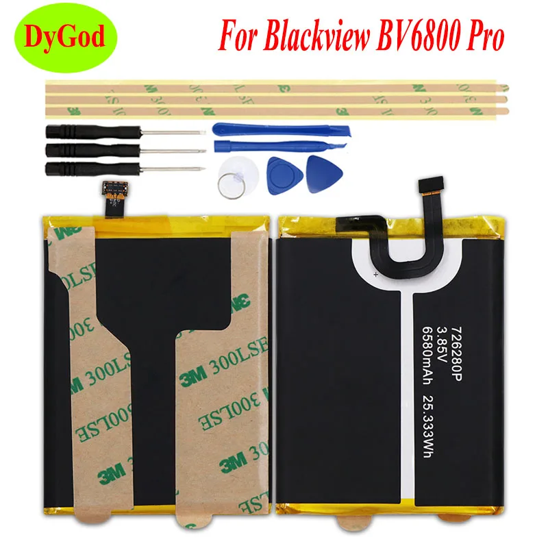 6580 мАч для Blackview BV6800 Pro батарея Замена батареи Bateria смартфон с