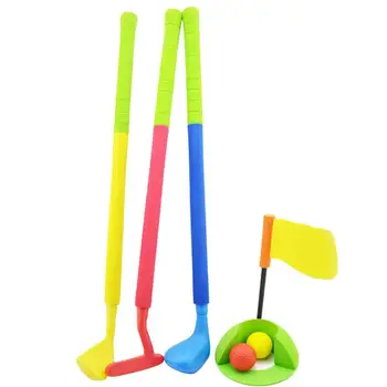 

Children's Golf Club Set Kindergarten Safety Training Soft Golf Parent-Child Sports Accessories