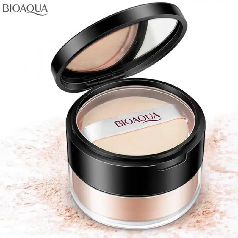 

BIOAQUA Matte Loose Setting Powder Oil Control Soft Light Silk Face Concealer Skin Finish Powder Translucent Foundation Makeup