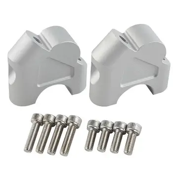 

1 Pair Handlebar Riser Clamp Back Move Mount For BMW R1200GS LC R1250GS 1G13 K50