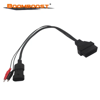 

OBD-II Connector Adapter Auto Car Cable obd For fiat 3pin Diagnostic Cable Fit For Fiat/Alfa/Lancia to 16 Pin OBDII OBD2