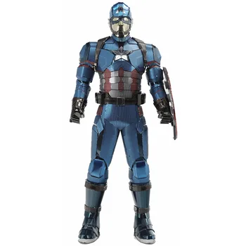 

MMZ MODEL 3D metal puzzle Customized Big Size Captain America Model Kits DIY Assemble Puzzle Jigsaw Building Toy for gifts