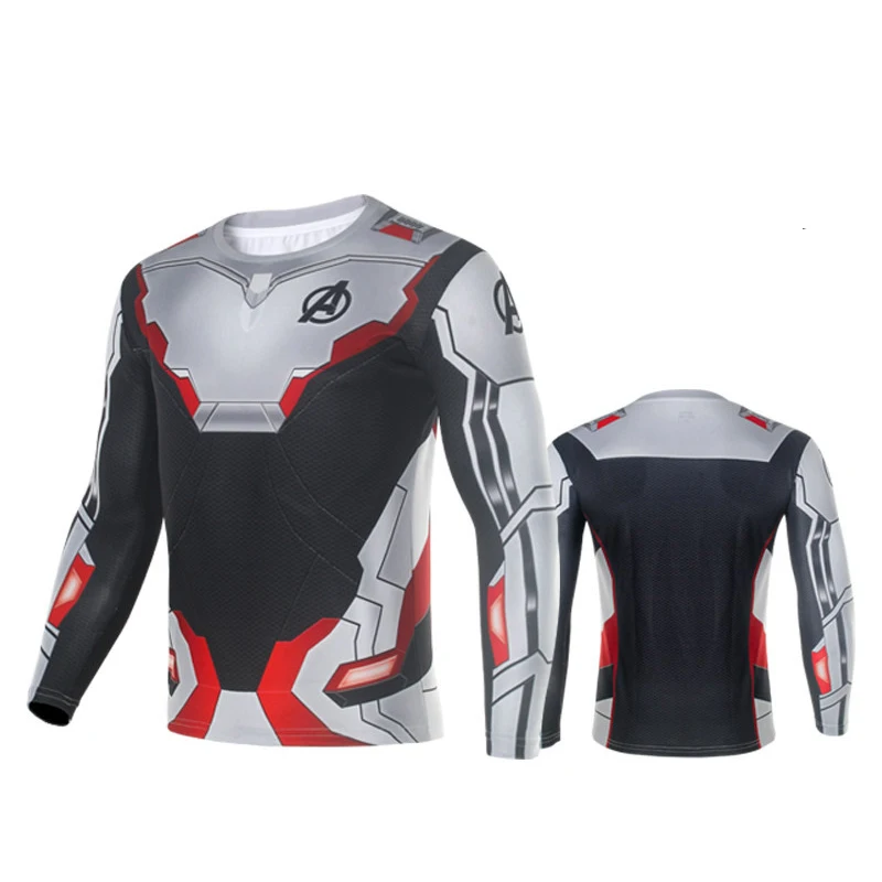 Avengers Endgame Quantum Realm Sweatshirt Jacket Advanced Tech Hoodie Cosplay Costumes 2019 new superhero Iron Man Hoodies suit