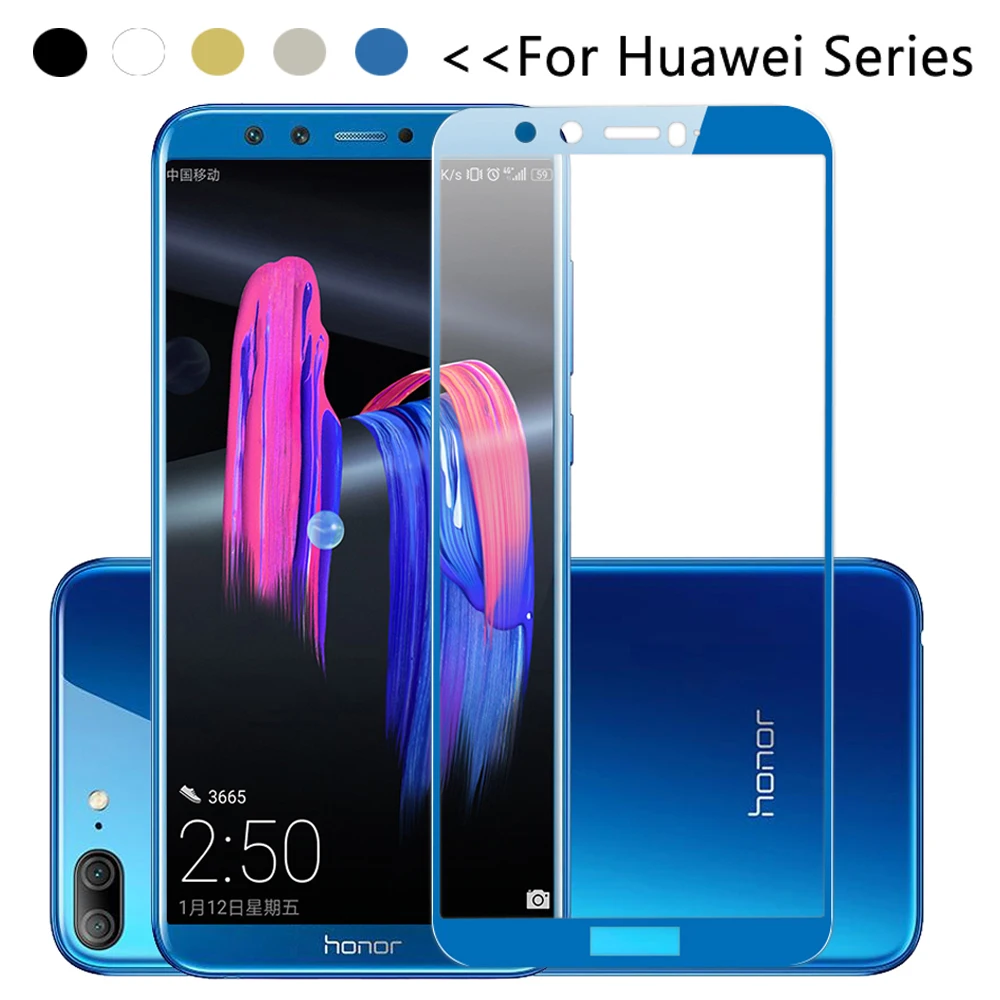 Стекло на honor 9 Lite 9 светильник премиум класса, закаленное стекло для huawei P20 Plus honor вид 10 V10 V9 9i 8 Pro P8 P9 Lite honor 9 светильник защитное стекло