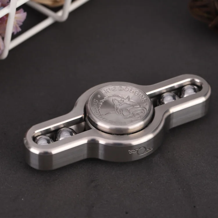 

Titanium Alloy Wild Boar Hand Spinner EDC Fidget Spiner Metal High Speed 608 Bearing Finger Spinners ADHD Anxiety Stress Gift
