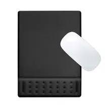 Эргономичный мягкий коврик для мыши с подставкой для запястья с эффектом памяти мягкая удобная подушка для поддержки запястья