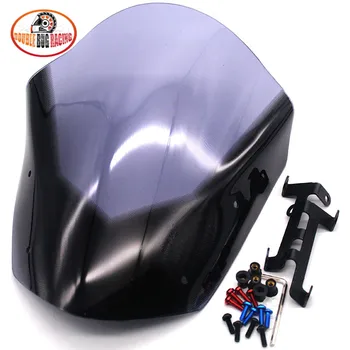 

Motorcycle Accessories Windshield WindScreen Wind Deflector Visor Viser For Yamaha MT09 MT-09 2013-2016 FZ-09 FZ09 13'-16' MT 09