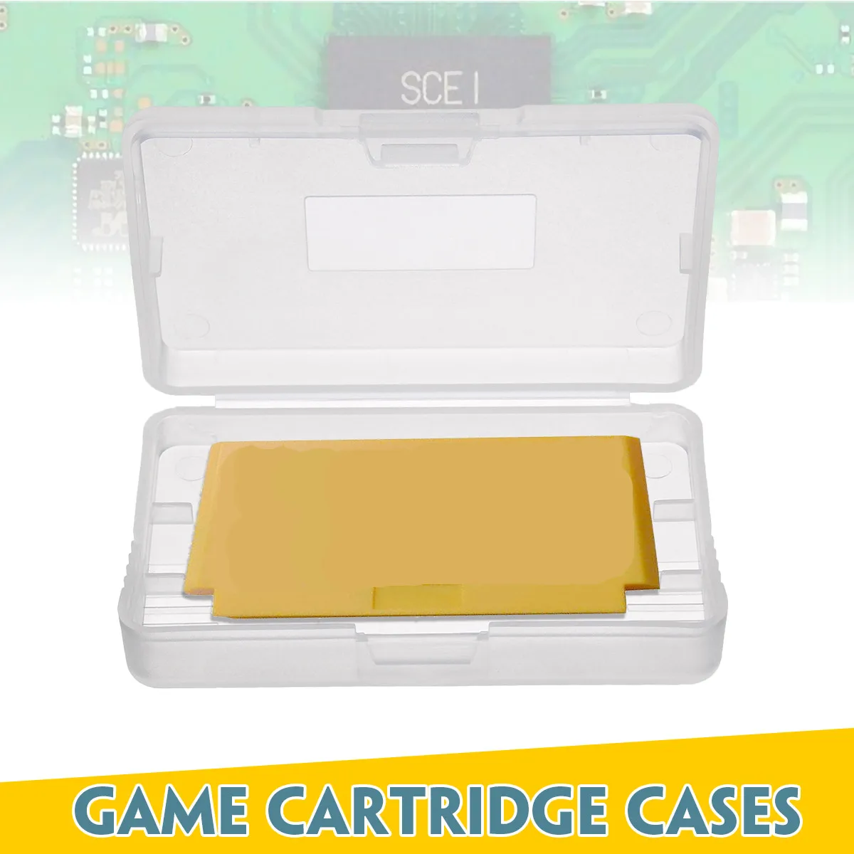 Game Cards Storage Box Plastic Game Cartridge Cases For Nintendo For Gameboy Advance For GBA Protector Holder Cover Shell