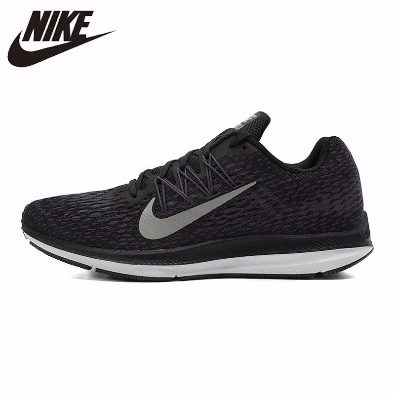 

NIKE Air ZOOM WINFLO 5 Pattern Original Men Running Shoes Breathable Light Low Sneakers #AA7406-005
