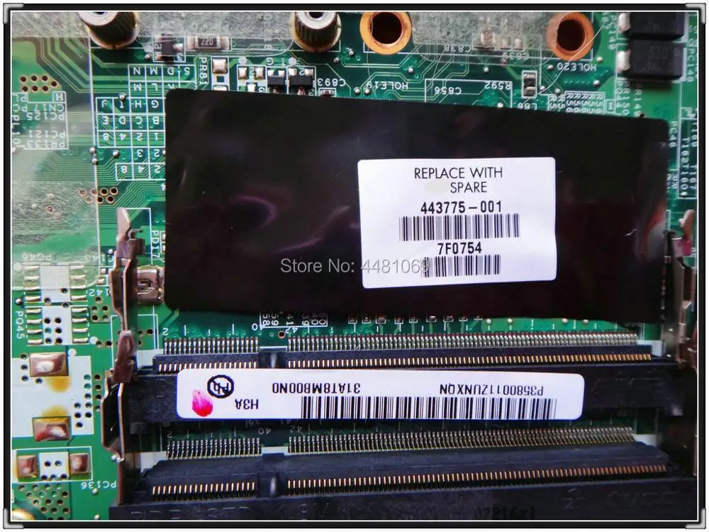 Для ноутбука HP DV6000 DV6300 DV6400 DV6200 dv6118NR 443775 001 материнская плата для DDR3 обновленная