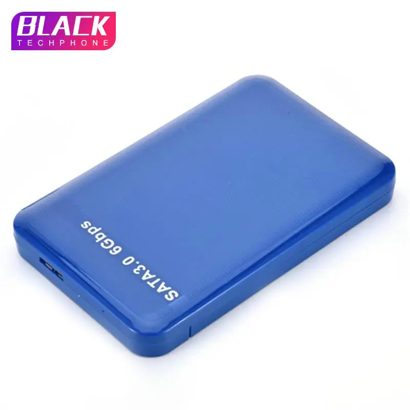 Синий Жесткий диск 2 5 дюйма USB SATA3.0 HDD внешний 6 Гбит/с поддержка протокола UASP 3 ТБ |