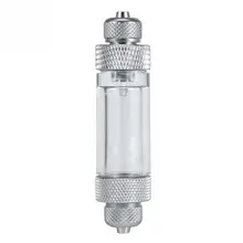 High Quality Aluminum Alloy Aquarium Check -Regulator Diffuser CO2 Bubble Counter Single/Dual Head New