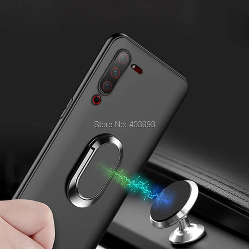 Чехол для Lenovo Z6 Pro чехол Z5 кольцо на палец магнитный матовый протектор Z6pro L78051 6
