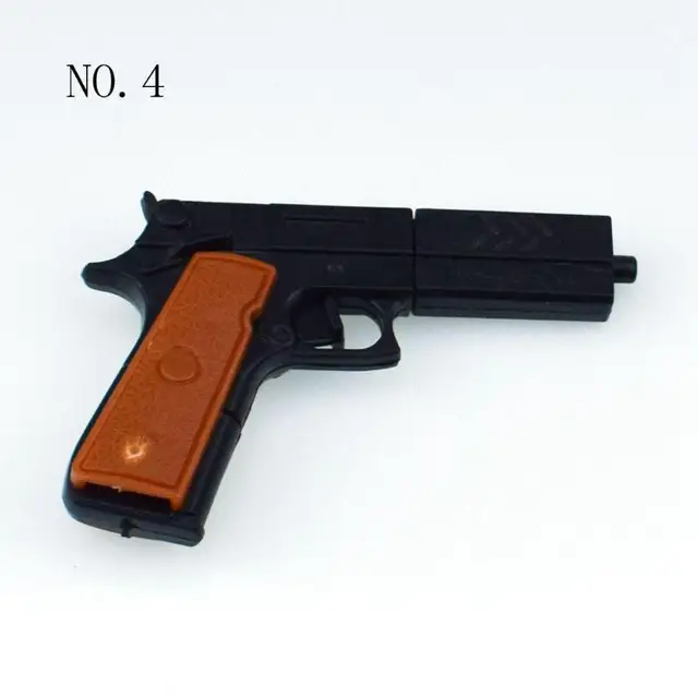 Cool Portable Classic Assembly Rubber Band Gun Toy Plastic Assembly