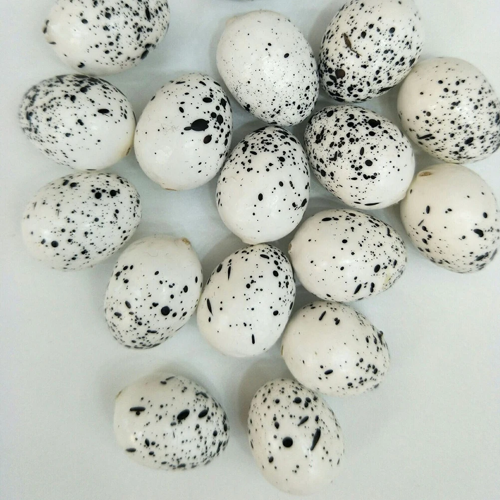 500 pcs/Pack Simulation Bird Eggs Foam Mini Fake Artificial Creative
